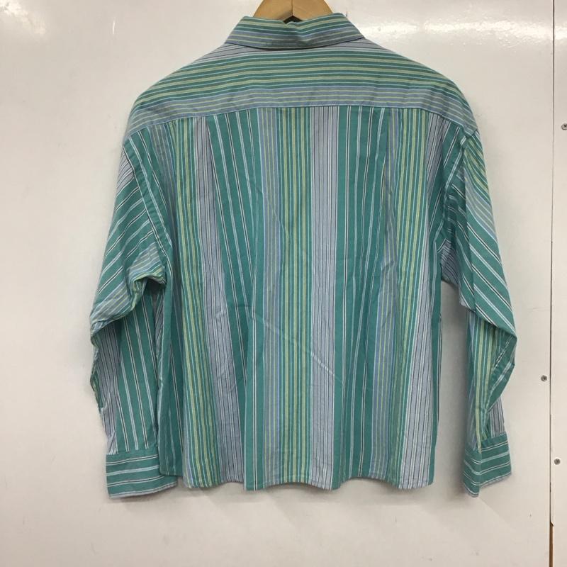 ニコアンド niko and... シャツ、ブラウス 長袖 S ストライプ マルチカラー / マルチカラー /  レディース USED 古着 中古 10133491