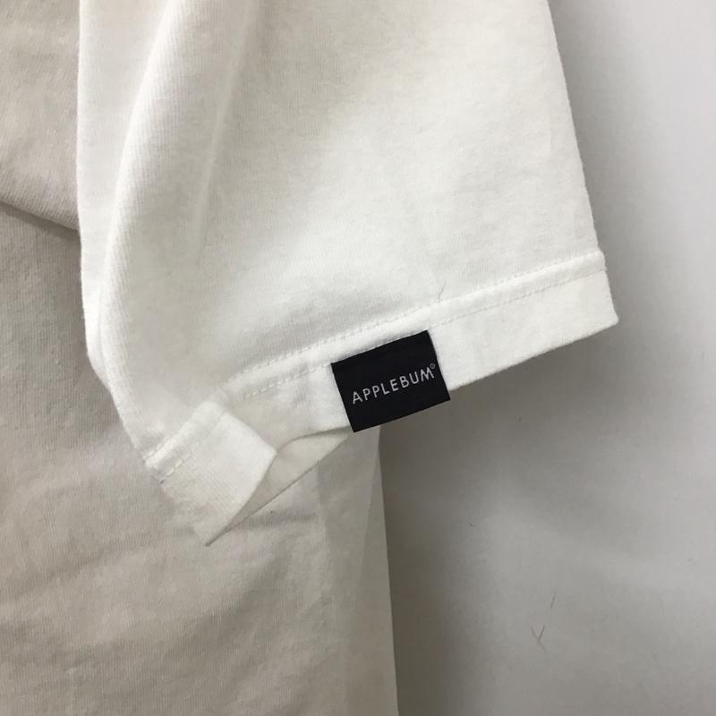 アップルバム APPLEBUM Tシャツ 半袖 半袖カットソー プリントTシャツ クルーネックカットソー XL プリント 白 / ホワイト /  メンズ USED 古着 中古 10115946