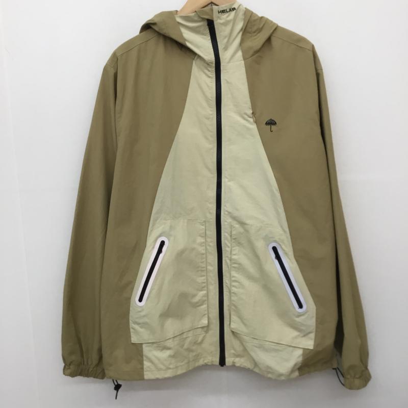 ユーズドクロージング used clothes ジャケット、上着 ジャケット、ブレザー HELAS L ロゴ、文字 ベージュ / ベージュ /  メンズ USED 古着 中古 10143638