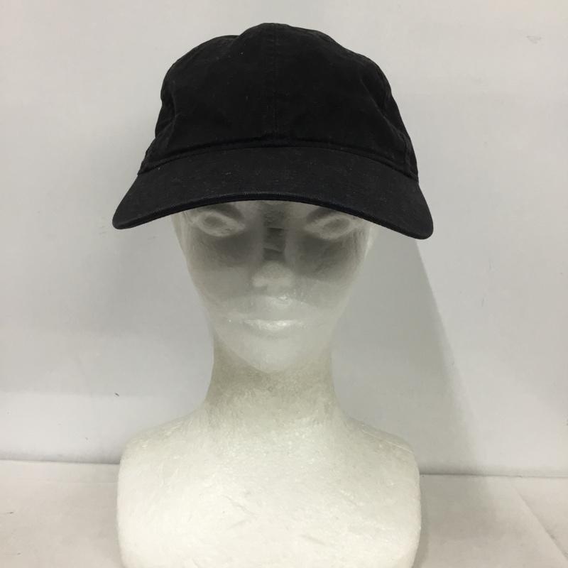 カーハート Carhartt 帽子 キャップ 103938 001 Cotton Canvas Cap ロゴ、文字 黒 / ブラック /  メンズ USED 古着 中古 10147140