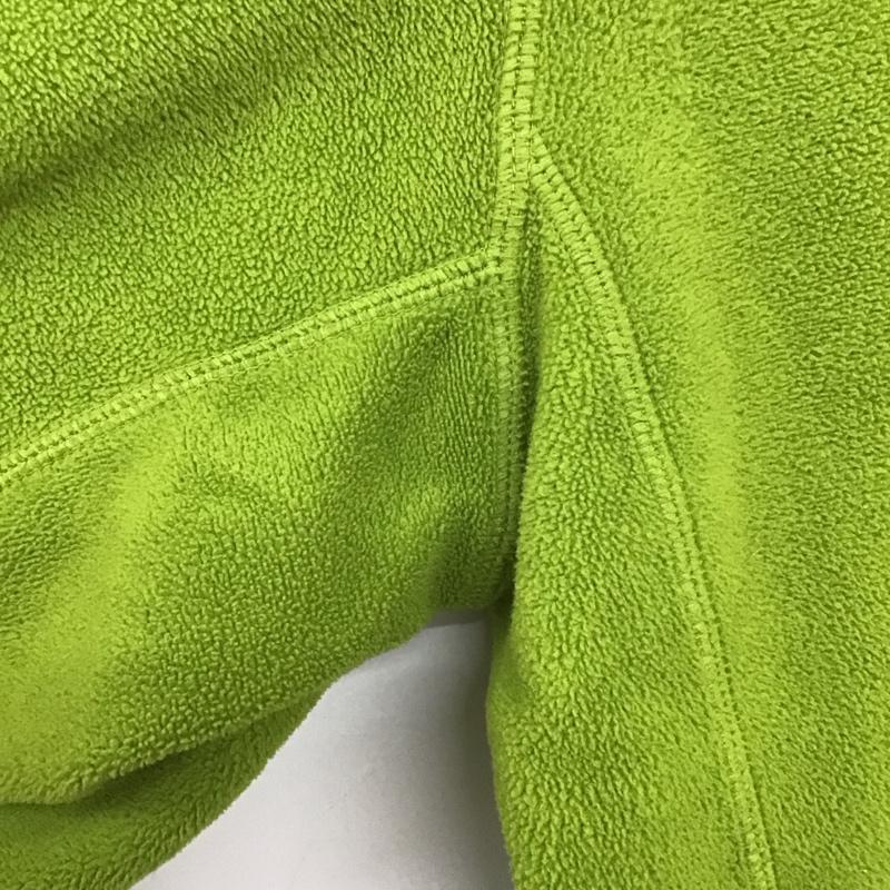 ユニクロ UNIQLO ジャケット、上着 ジャケット、ブレザー 347-072655 ジップアップジャケット フリースジャケット スタンドネック L 無地 緑 / グリーン /  メンズ USED 古着 中古 10132087