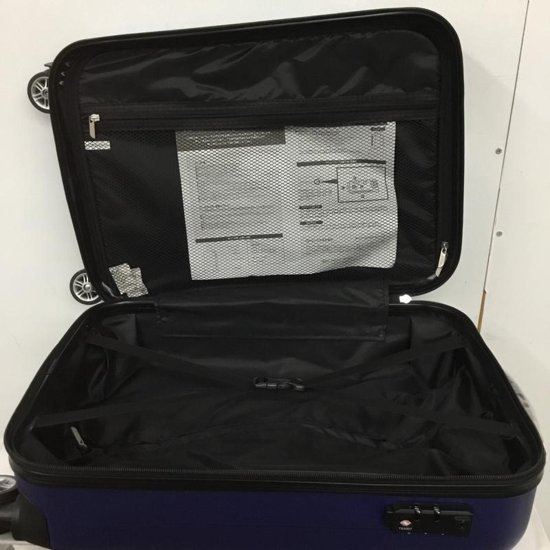 古着 USED スーツケース、トランク スーツケース、トランク トラベルキャリーケース VENEZIA 無地 紺 / ネイビー /  メンズ USED 古着 中古 10132134
