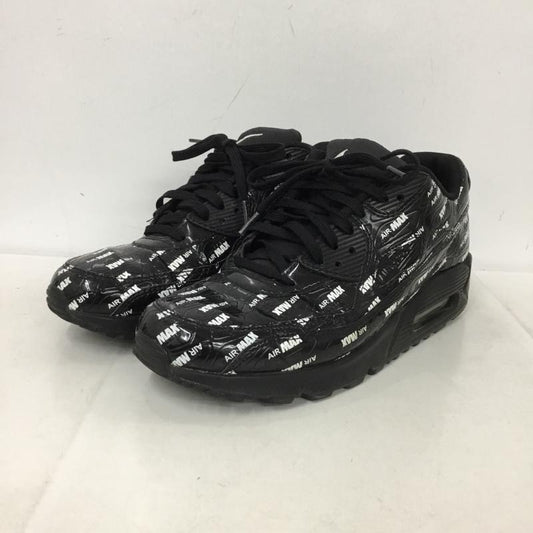 ナイキ NIKE スニーカー スニーカー 700155-015 AIR MAX 90 PREMIUM 27.5cm 27.5cm ロゴ、文字 黒 / ブラック / X 白 / ホワイト /  メンズ USED 古着 中古 10148398