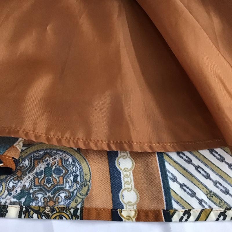 ムルーア MURUA ワンピース ロングスカート 011950301601 チェーンスカーフワンピース FREE  マルチカラー / マルチカラー /  レディース USED 古着 中古 10108044