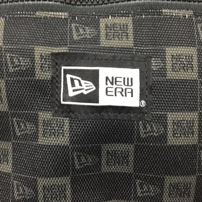 ニューエラ NEW ERA ウエストバッグ ウエストバッグ ボディバッグ ロゴ 総柄 黒 / ブラック / X ダークグレー / ダークグレー /  メンズ USED 古着 中古 10110583