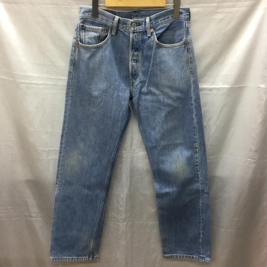 リーバイストラウスアンドコー Levi Strauss & co. パンツ デニム、ジーンズ デニムパンツ ストレートパンツ ワイドパンツ カジュアルパンツ 32インチ 無地 インディゴ / インディゴ /  メンズ USED 古着 中古 10115625