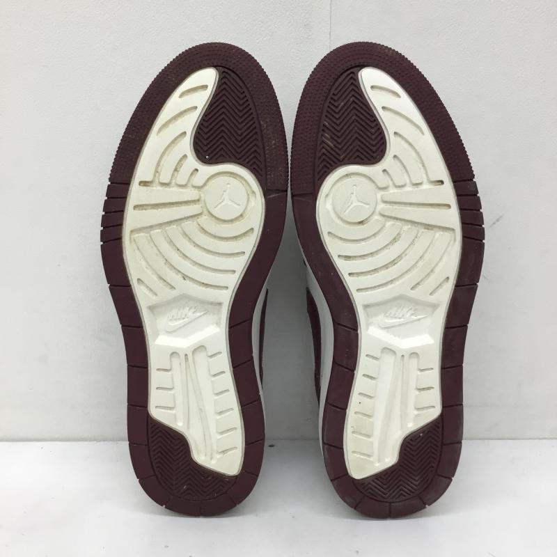 ナイキ NIKE スニーカー スニーカー DH7004-161 Women s Air Jordan 1 Elevate Low Dark Beetroot 28.5cm ロゴ、文字 白 / ホワイト / X ボルドー / ボルドー /  メンズ USED 古着 中古 10138522