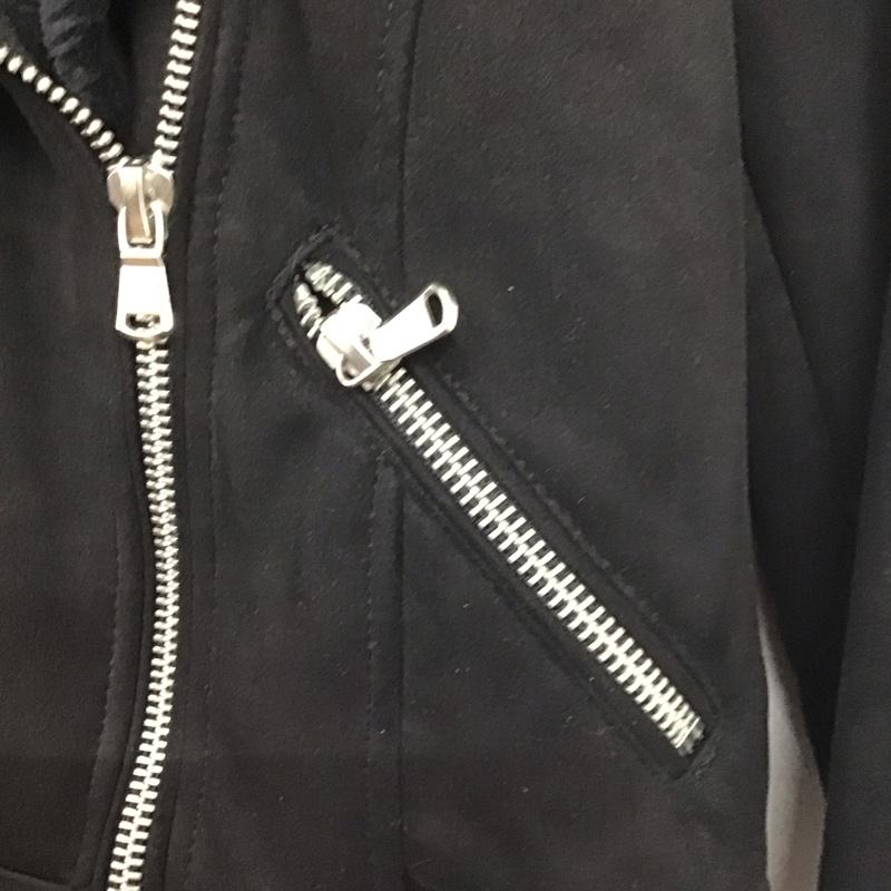 アズールバイマウジー AZUL BY MOUSSY ジャケット、上着 ジャンパー、ブルゾン M 無地 黒 / ブラック /  レディース USED 古着 中古 10145799