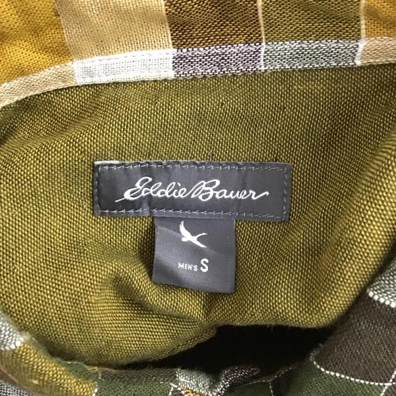 エディーバウアー Eddie Bauer シャツ、ブラウス 長袖 長袖シャツ カラーシャツ ポケットシャツ 長袖カットソー チェックシャツ S チェック マルチカラー / マルチカラー /  メンズ USED 古着 中古 10112585