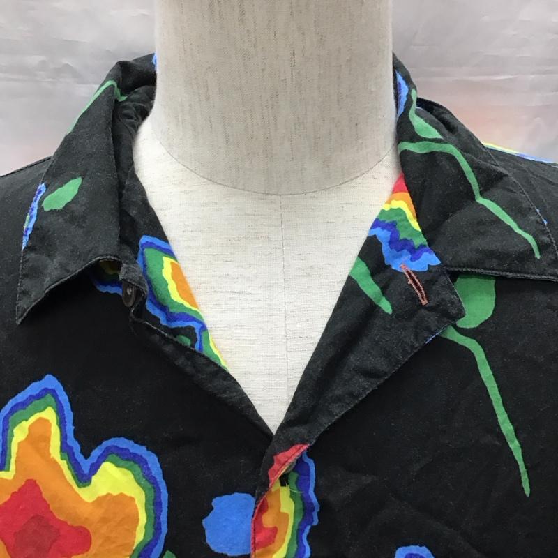 ポールスミス Paul Smith シャツ、ブラウス 半袖 半袖シャツ カラーシャツ 半袖カットソー プリントシャツ L プリント マルチカラー / マルチカラー /  メンズ USED 古着 中古 10117514
