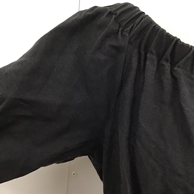 マウジー MOUSSY ワンピース ロングスカート 010bss30-0580 イージーネックオフショルダーワンピース ロングワンピース 2 無地 黒 / ブラック /  レディース USED 古着 中古 10115239