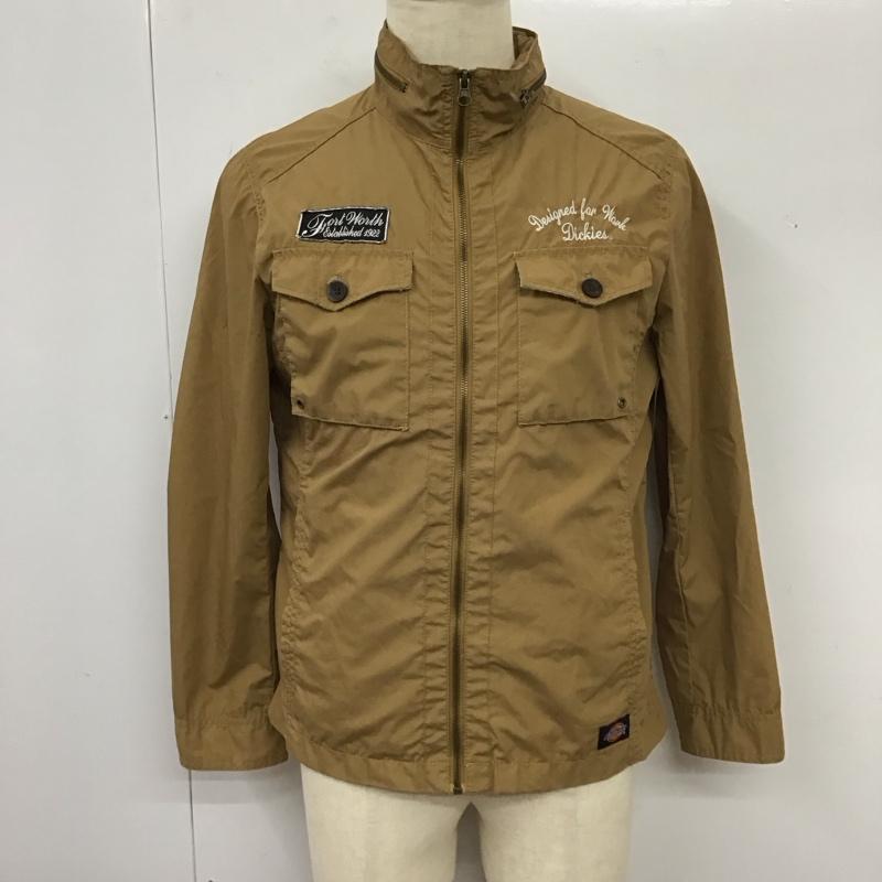 ディッキーズ Dickies ジャケット、上着 ジャケット、ブレザー 3141-0501 ナイロンジャケット M ロゴ、文字 ベージュ / ベージュ /  メンズ USED 古着 中古 10114613