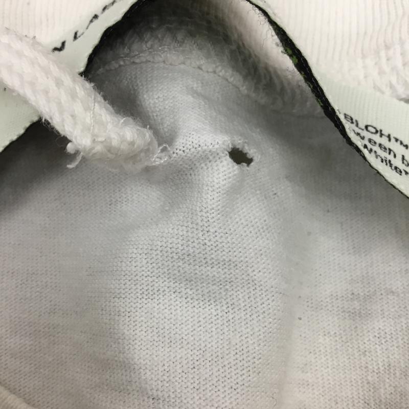 オフホワイト Off-White Tシャツ 半袖 omaa027s20185003 20SS AIRPORTTAPES/SSLIMTEE プリントTシャツ XL ロゴ、文字 白 / ホワイト /  メンズ USED 古着 中古 10108322