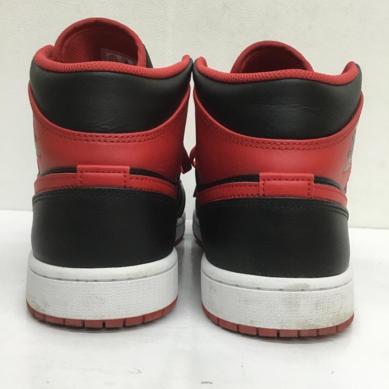 ナイキ NIKE スニーカー スニーカー AIR JORDAN 1 MID エアジョーダン 1 MID DQ8426-060 29.0cm ロゴ、文字 黒 / ブラック / X 赤 / レッド /  メンズ USED 古着 中古 10108136