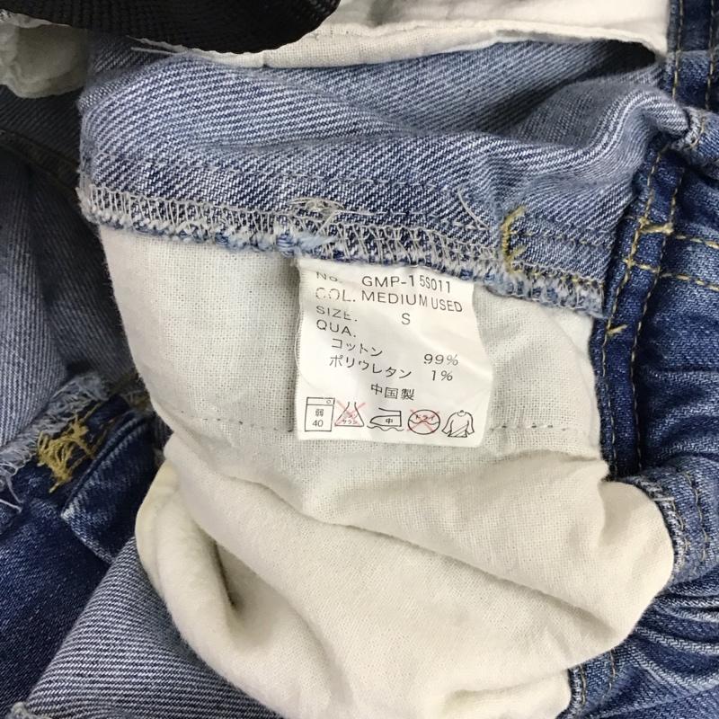 グラミチ GRAMICCI パンツ デニム、ジーンズ GMP-15S011 DENIM NARROW PANTS S ロゴ、文字 水色 / ライトブルー /  メンズ USED 古着 中古 10119160