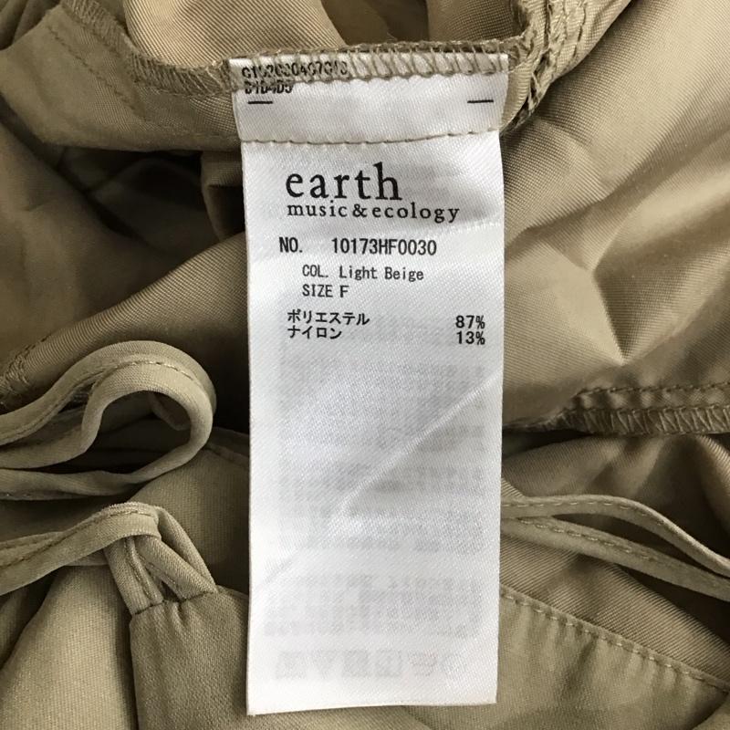 アースミュージックアンドエコロジー earth music&ecology サロペット・オーバーオール サロペット、オーバーオール オールインワン サロペット ノースリーブ FREE 無地 灰 / グレー /  レディース USED 古着 中古 10116744