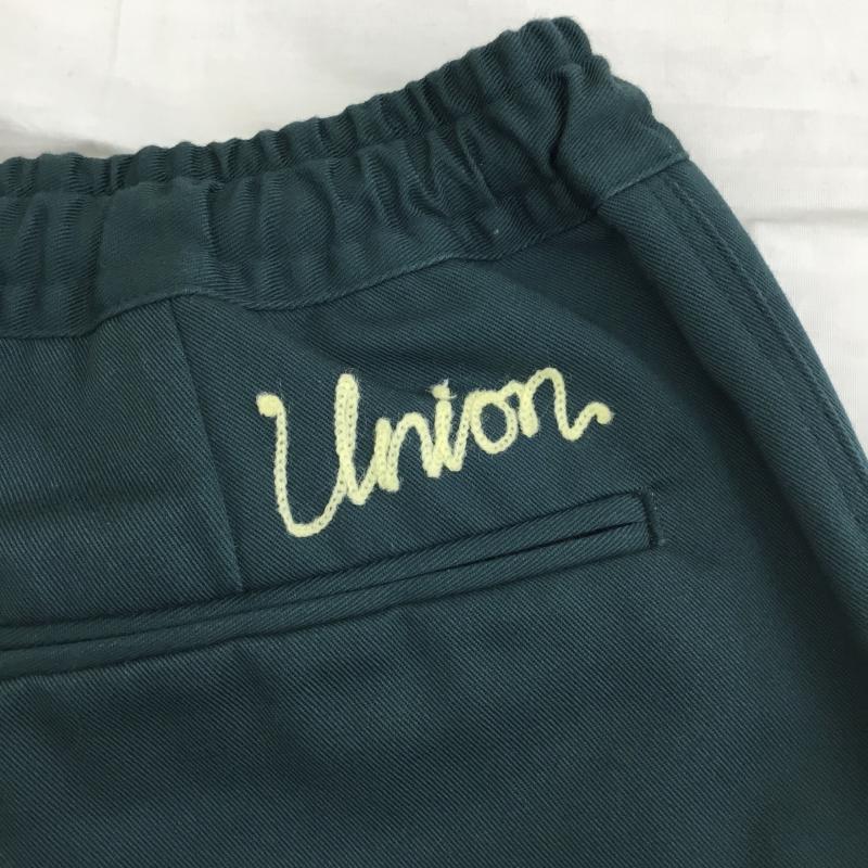ユニオン UNION パンツ ワークパンツ、ペインターパンツ 3 無地 緑 / グリーン /  メンズ USED 古着 中古 10139208