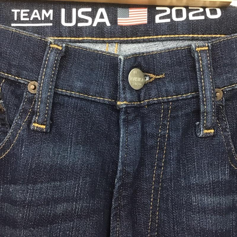 ポロラルフローレン POLO RALPH LAUREN パンツ デニム、ジーンズ デニムパンツ スリムパンツ ストレッチパンツ ジーンズ 32インチ 無地 インディゴ / インディゴ /  メンズ USED 古着 中古 10108639