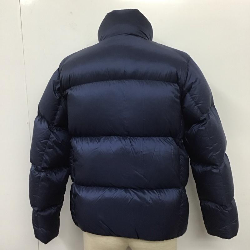 ユニクロ UNIQLO ジャケット、上着 ダウンジャケット 311-422225 ウルトラライトダウンボリュームジャケット M 無地 紺 / ネイビー /  メンズ USED 古着 中古 10107350
