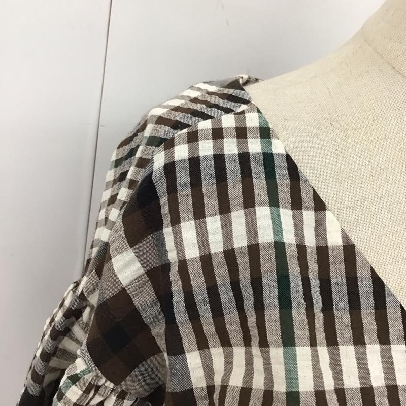 マウジー MOUSSY シャツ、ブラウス 長袖 010css30-0510 CHECKPUFFSLEEVEBLOUSE FREE チェック マルチカラー / マルチカラー /  レディース USED 古着 中古 10119961
