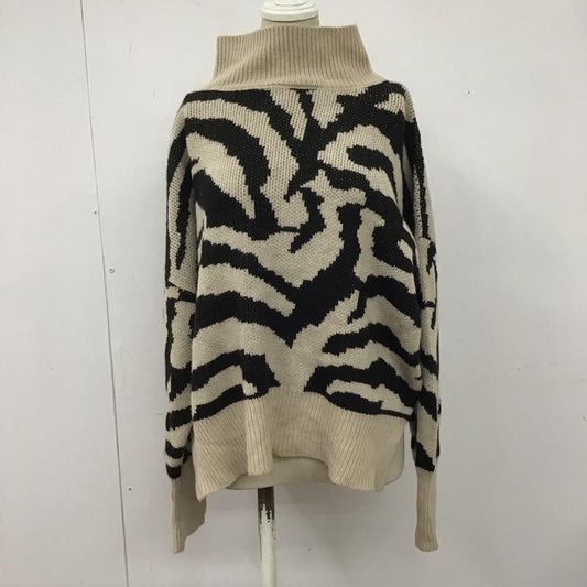 ダブルクローゼット w closet ニット、セーター 長袖 ハイネック FREE  マルチカラー / マルチカラー /  レディース USED 古着 中古 10109101