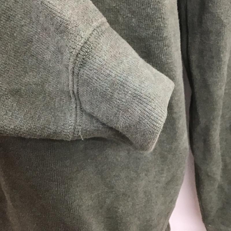 ポロバイラルフローレン Polo by RALPH LAUREN トレーナー 長袖 長袖トレーナー スウェット タートルネック リブスウェットカットソー L ロゴ、文字 カーキ / カーキ /  メンズ USED 古着 中古 10124204