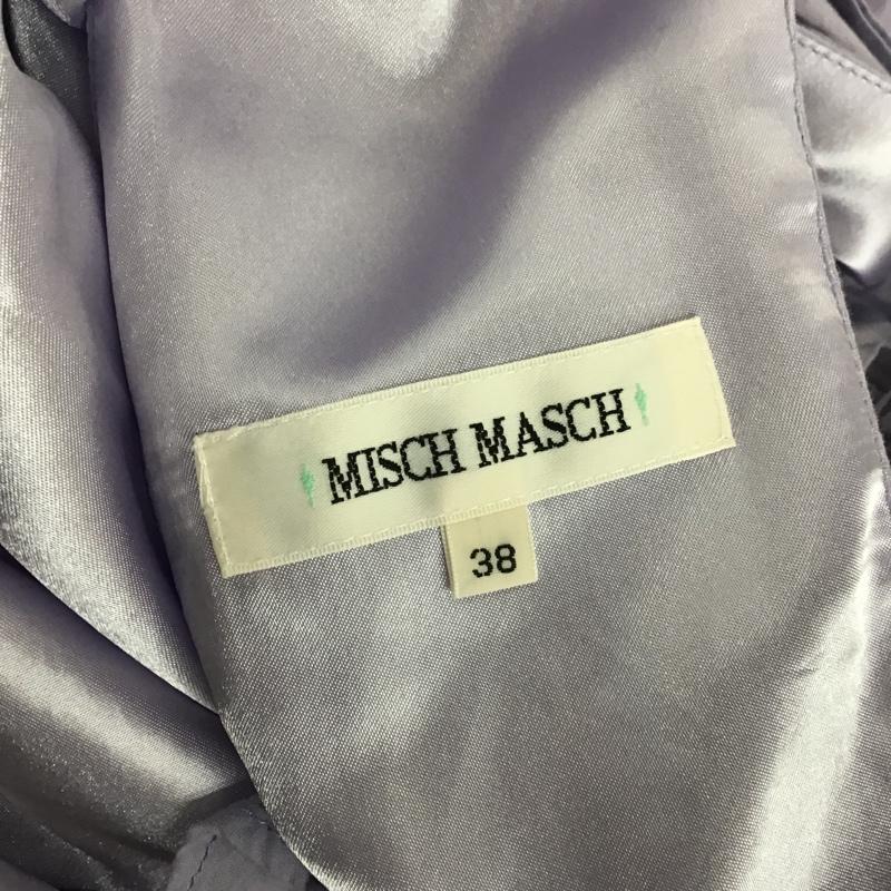 ミッシュマッシュ MISCH MASCH ワンピース ロングスカート 8-600-00553-4502-91 切替バックシャンワンピース 膝下丈 38 無地 紫 / パープル /  レディース USED 古着 中古 10107163