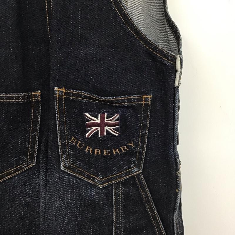 バーバリーロンドン Burberry London サロペット・オーバーオール サロペット、オーバーオール 110cm 無地 インディゴ / インディゴ /  ガールズ USED 古着 中古 10148932