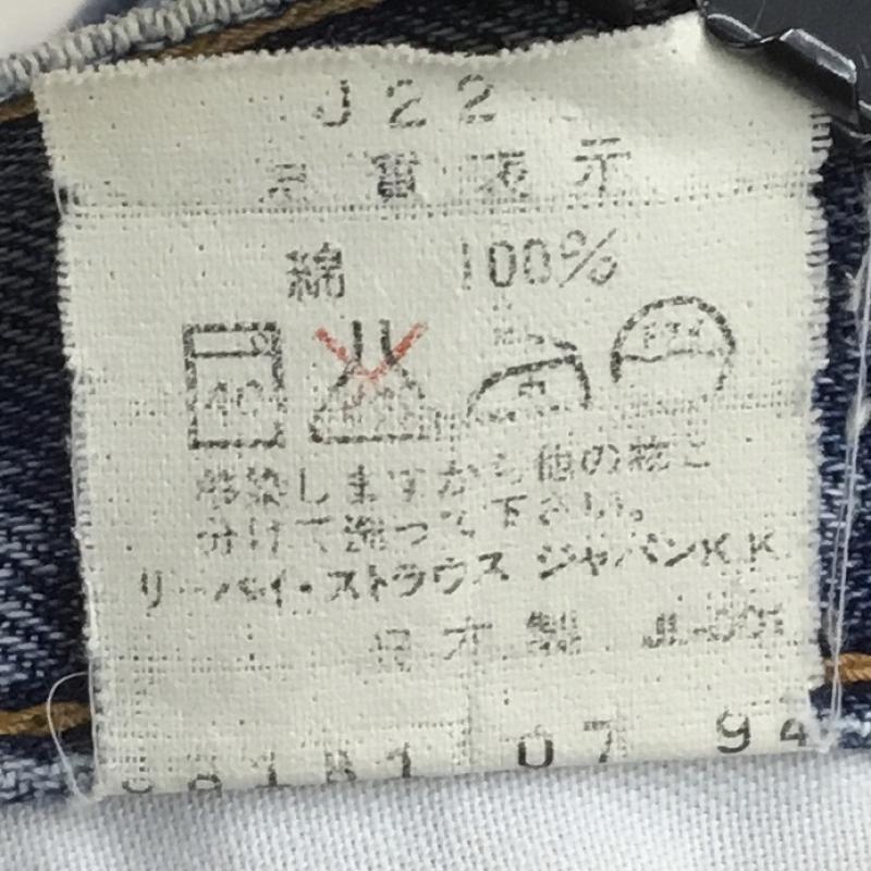 リーバイス Levi s パンツ デニム、ジーンズ 30 無地 青 / ブルー /  メンズ USED 古着 中古 10110373