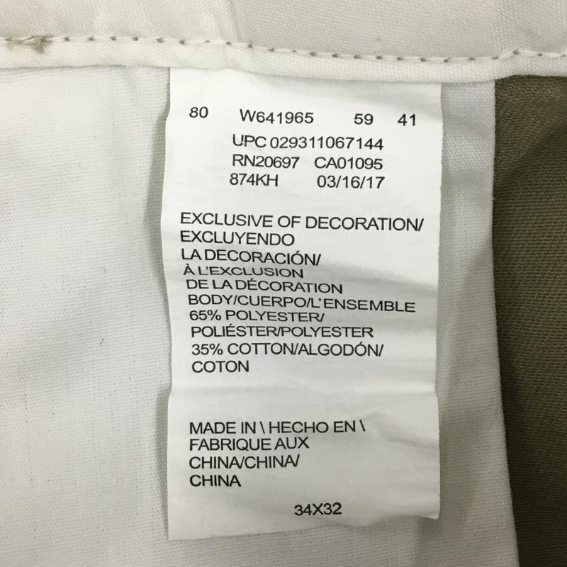 ディッキーズ Dickies パンツ ワークパンツ、ペインターパンツ ワークパンツ ワイドパンツ カジュアルパンツ 34 無地 ベージュ / ベージュ /  メンズ USED 古着 中古 10122308