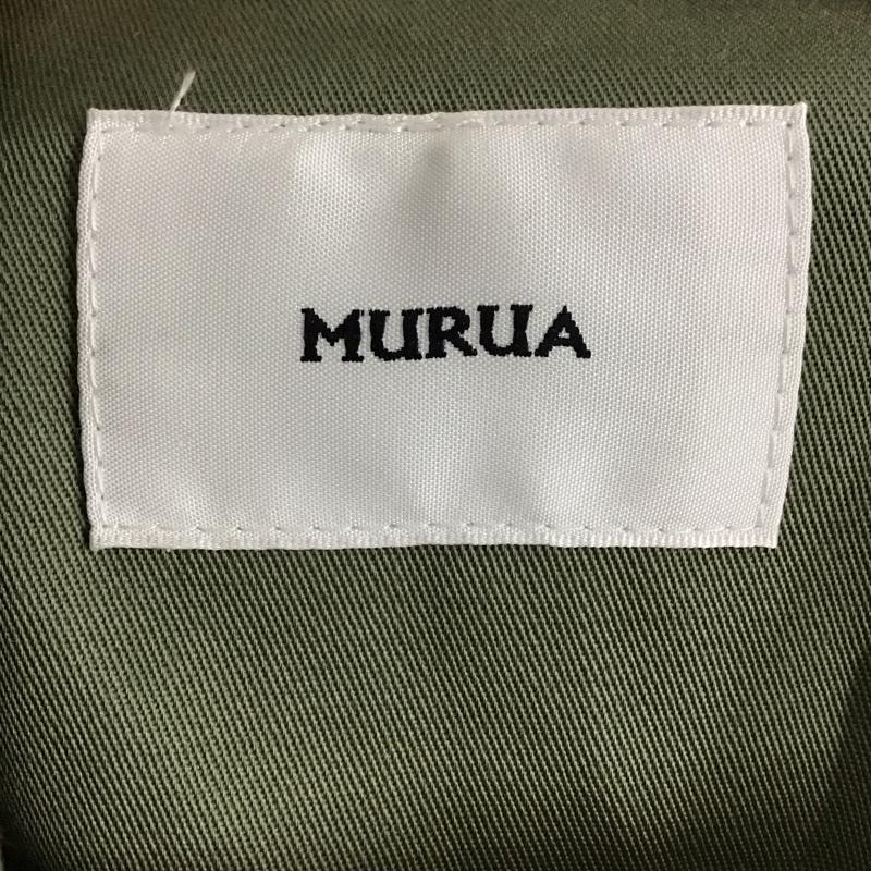 ムルーア MURUA コート トレンチコート 012110000801 レースプリーツトレンチコート FREE 無地 カーキ / カーキ /  レディース USED 古着 中古 10131521
