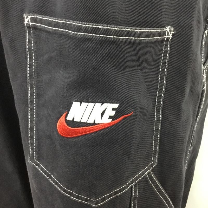 ナイキ NIKE サロペット・オーバーオール サロペット、オーバーオール 18AW CottonTwillOveralls オーバーオール オールインワン XL ロゴ、文字 紺 / ネイビー /  メンズ USED 古着 中古 10117580