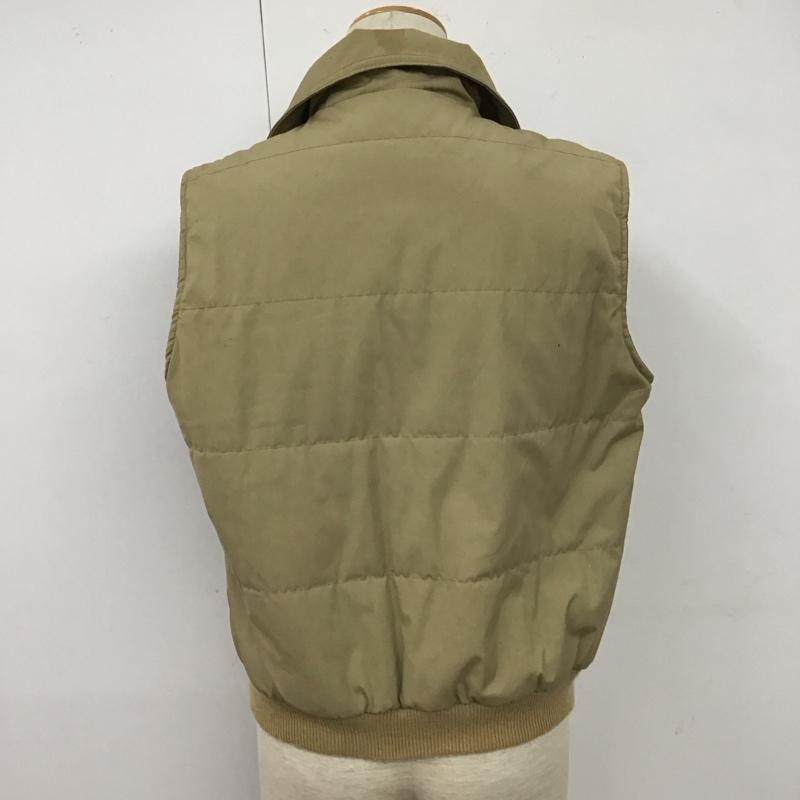 ウールリッチ WOOLRICH ベスト ベスト ジップアップベスト カラージップベスト アウター M 無地 ベージュ / ベージュ /  メンズ USED 古着 中古 10111627