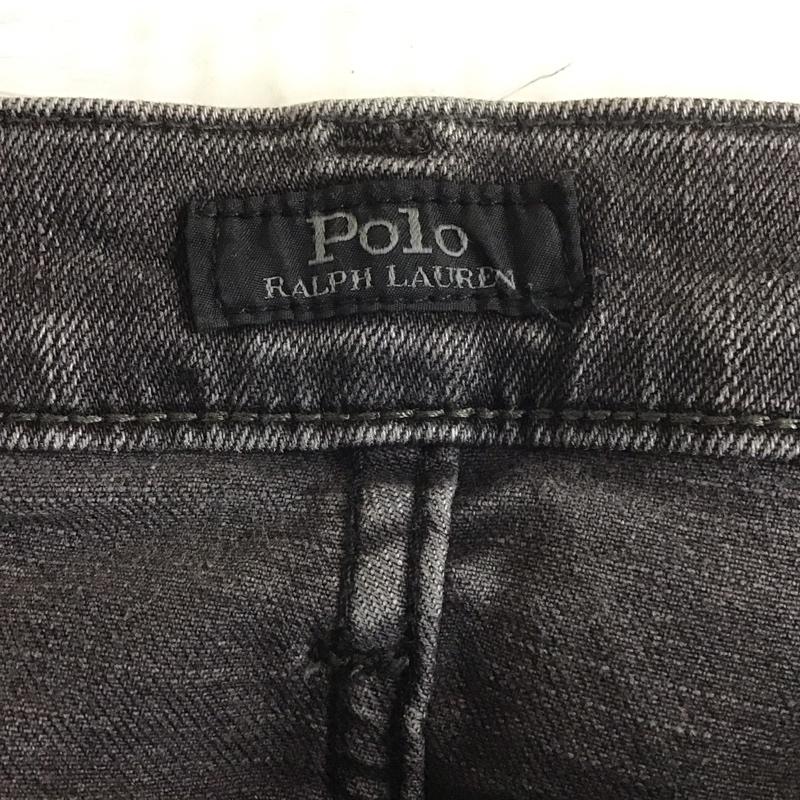 ポロラルフローレン POLO RALPH LAUREN パンツ デニム、ジーンズ 34インチ 無地 黒 / ブラック /  メンズ USED 古着 中古 10108079