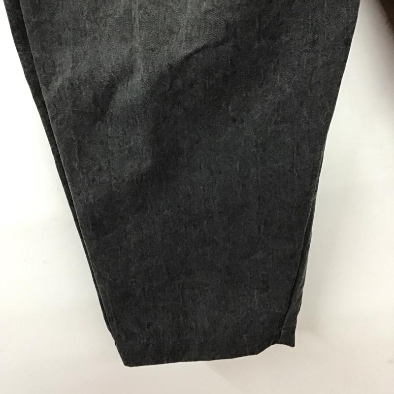 ブラックサイン BLACK SIGN パンツ ワークパンツ、ペインターパンツ ナイロンパンツ ワイドパンツ カジュアルパンツ イージーパンツ M 無地 ダークグレー / ダークグレー /  メンズ USED 古着 中古 10149538