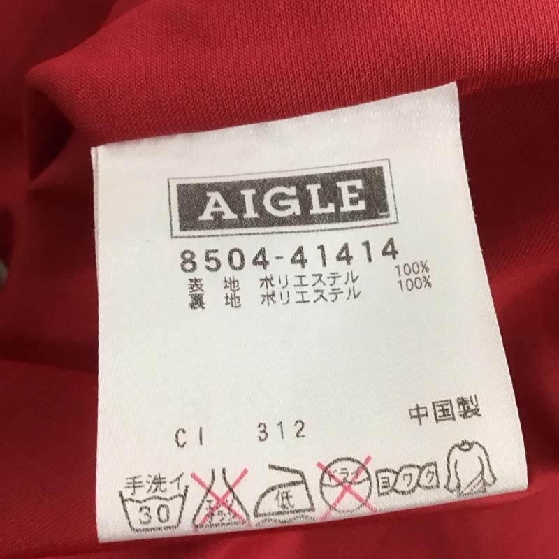 エーグル AIGLE ジャケット、上着 ジャンパー、ブルゾン ジップアップジャケット ナイロンジャケット アウター XS ロゴ、文字 赤 / レッド /  メンズ USED 古着 中古 10136169