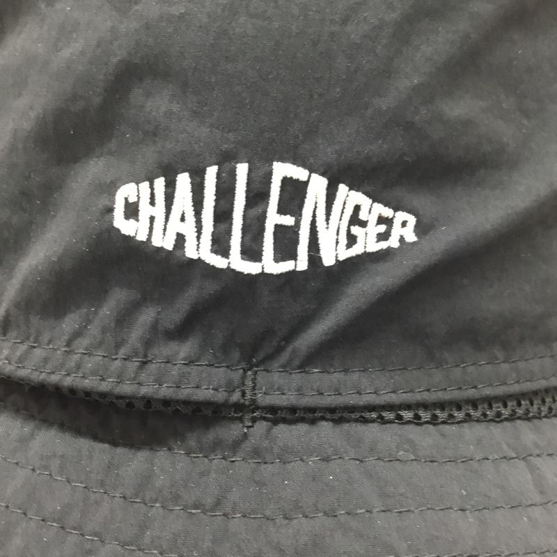 チャレンジャー CHALLENGER 帽子 ハット BEACH BUCKET HAT ロゴ、文字 黒 / ブラック /  メンズ USED 古着 中古 10119942