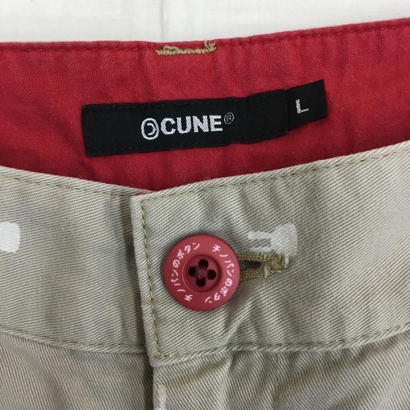 キューン CUNE パンツ チノパン TB08SK23 L 総柄 ベージュ / ベージュ /  メンズ USED 古着 中古 10141434