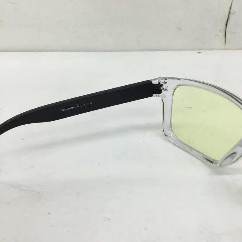 オークリー OAKLEY めがね・サングラス サングラス OO9244-6356 オークリー　ホルブルック ワンポイント 透明 / クリア / X 黄緑 / イエローグリーン /  メンズ USED 古着 中古 10133601