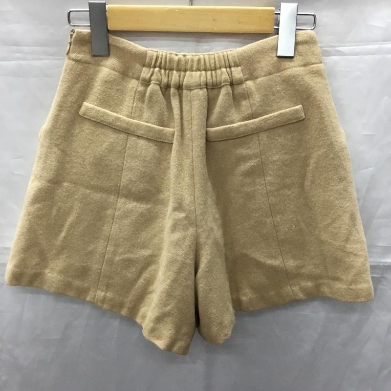 ルゥデルゥ Rew de Rew パンツ ショートパンツ ショートパンツ ハーフパンツ カジュアルパンツ 34 無地 ベージュ / ベージュ /  レディース USED 古着 中古 10114285