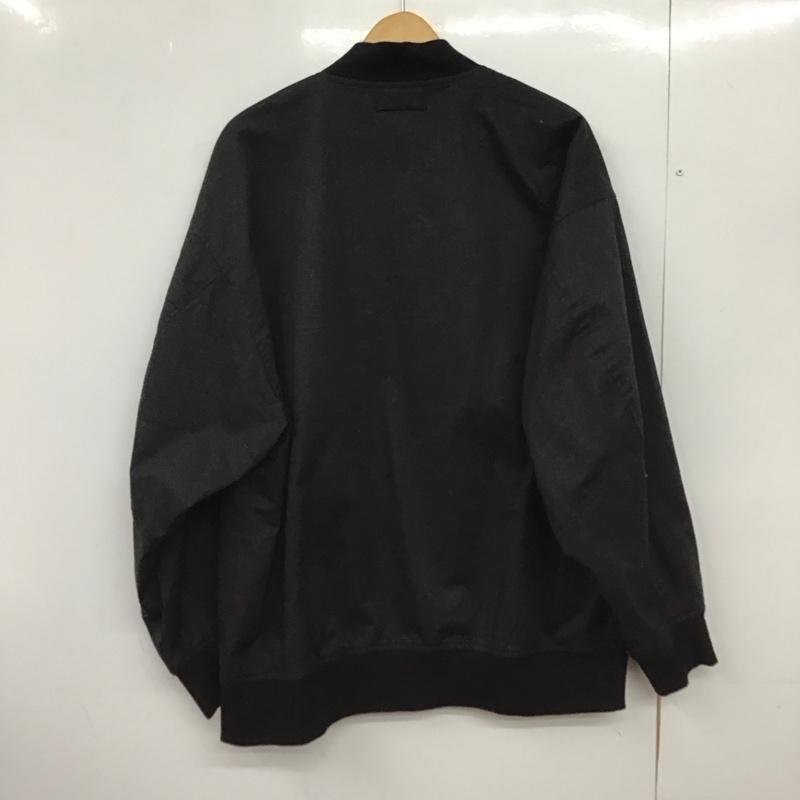 エフエイティー FAT ジャケット、上着 ジャケット、ブレザー F32310-JK06 カジュアルジャケット アウター ノーカラージャケット ロゴ、文字 黒 / ブラック /  メンズ USED 古着 中古 10149545