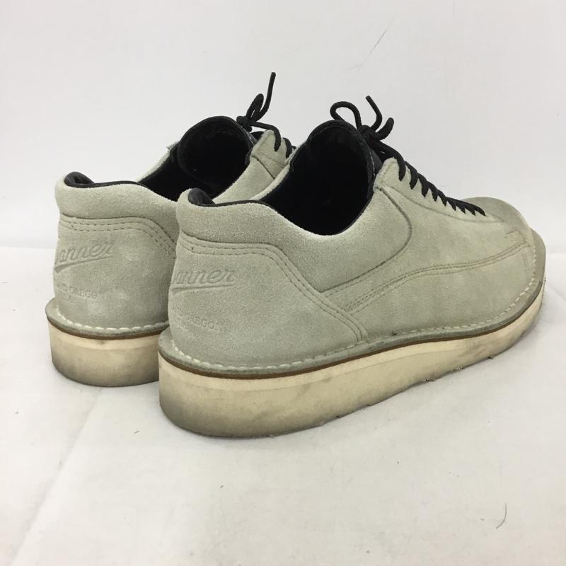 ダナー Danner カジュアルシューズ カジュアルシューズ D-4002 HOOD RIVER レザーシューズ 8 箱有 US：8 ロゴ、文字 アイボリー / アイボリー /  メンズ USED 古着 中古 10137376