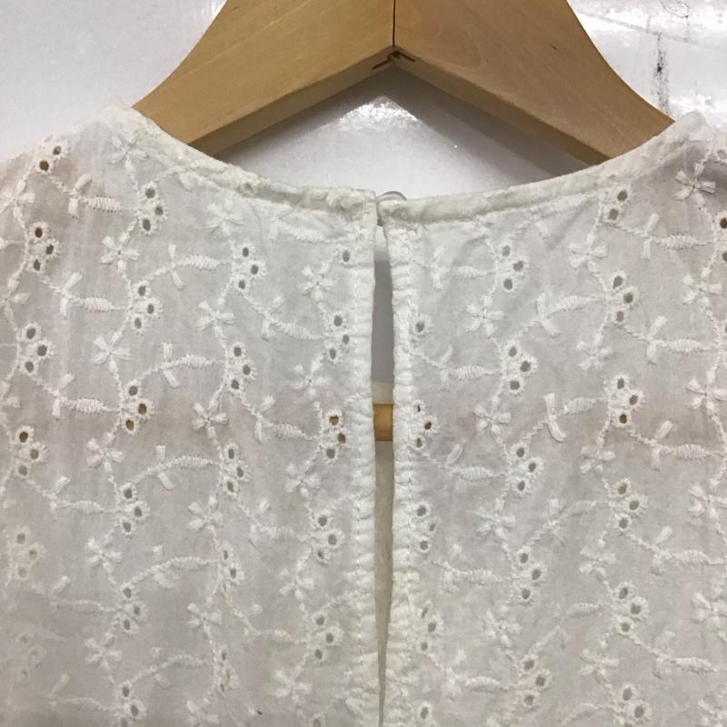 ザラ ZARA タンクトップ タンクトップ ノースリーブ M 無地 白 / ホワイト /  レディース USED 古着 中古 10136870
