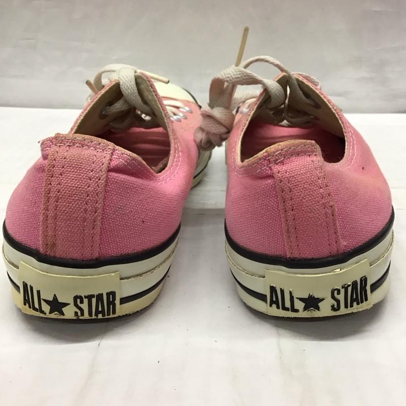 コンバース CONVERSE スニーカー スニーカー 1B318 オールスター 24.5cm 24.5cm ロゴ、文字 桃 / ピンク /  レディース USED 古着 中古 10118780