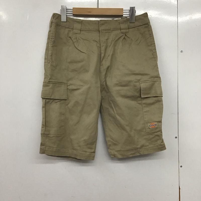 ディッキーズ Dickies パンツ ショートパンツ ショートパンツ ハーフパンツ カジュアルパンツ 28インチ 無地 ベージュ / ベージュ /  メンズ USED 古着 中古 10146451
