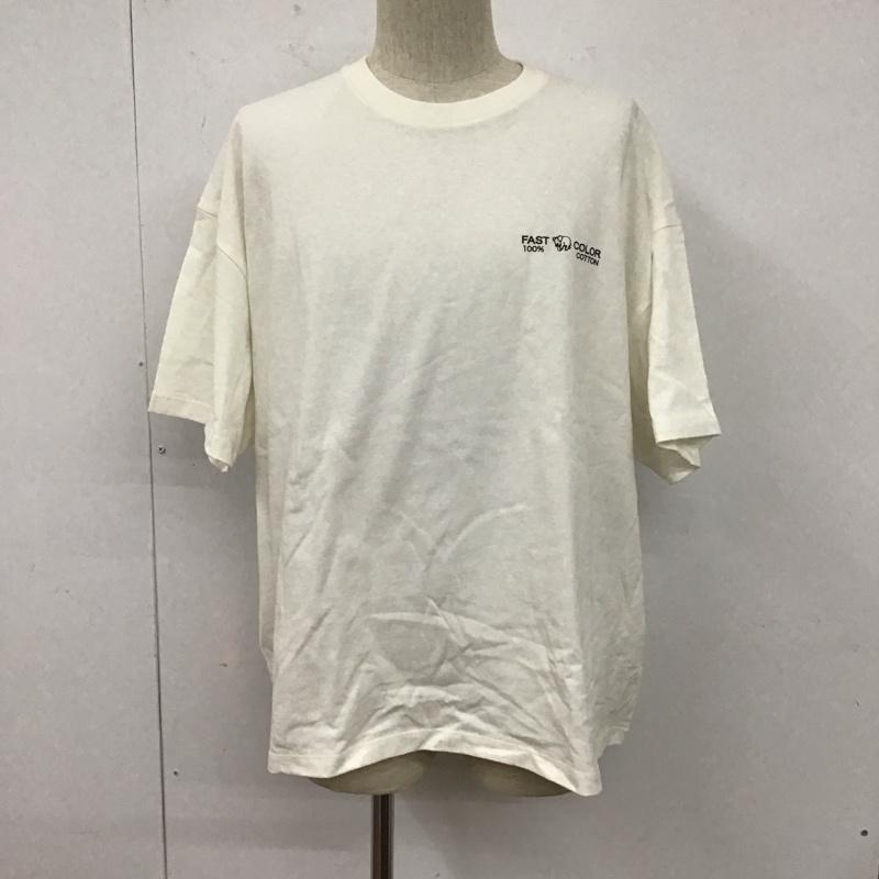 ジャーナルスタンダード JOURNAL STANDARD Tシャツ 半袖 半袖カットソー プリントTシャツ クルーネックカットソー L プリント 白 / ホワイト /  メンズ USED 古着 中古 10127349