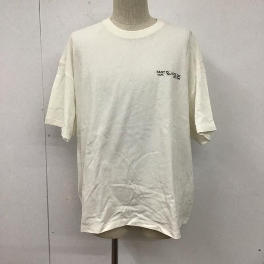 ジャーナルスタンダード JOURNAL STANDARD Tシャツ 半袖 半袖カットソー プリントTシャツ クルーネックカットソー L プリント 白 / ホワイト /  メンズ USED 古着 中古 10127349
