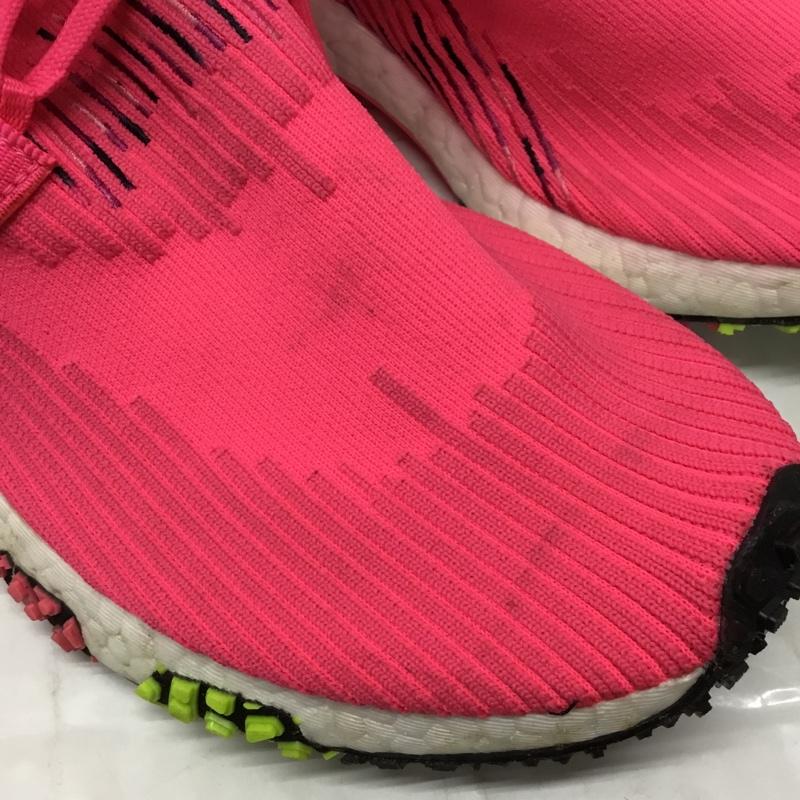 アディダス adidas スニーカー スニーカー CQ2442 NMD RACER PK 28.5cm 箱有 28.5cm ロゴ、文字 桃 / ピンク /  メンズ USED 古着 中古 10107868