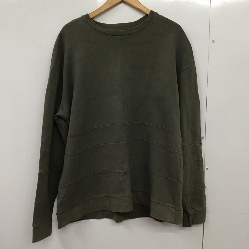 ナイキ NIKE トレーナー 長袖 長袖 L ロゴ、文字 ダークグレー / ダークグレー /  メンズ USED 古着 中古 10150539