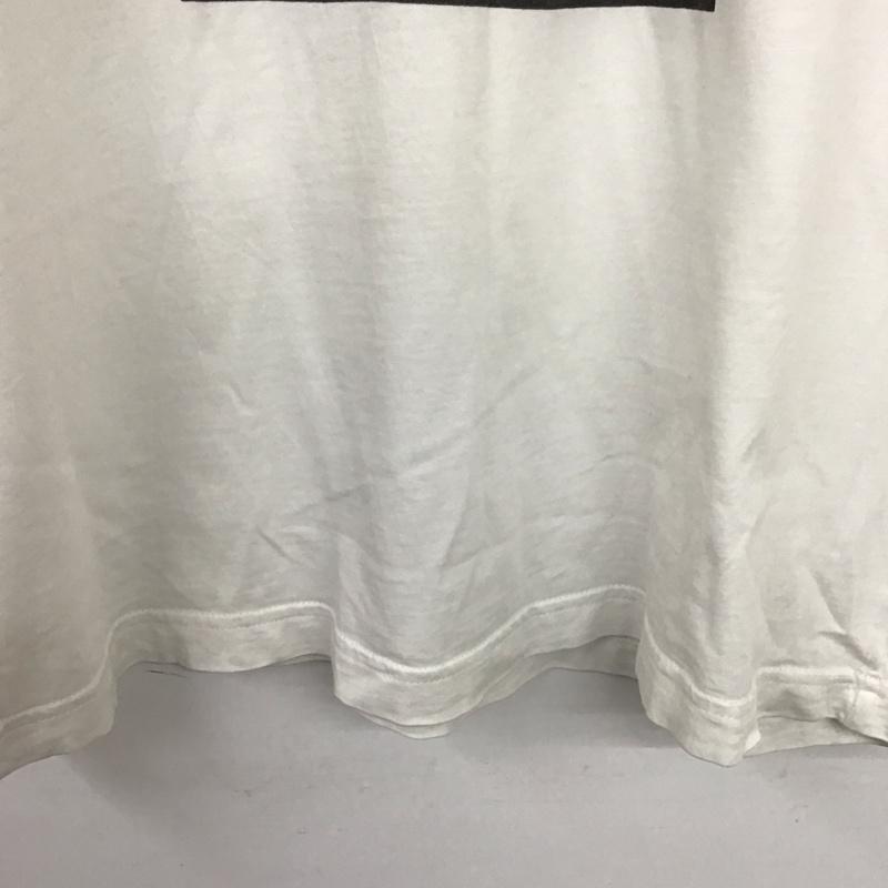 アンダーカバー UNDERCOVER Tシャツ 半袖 半袖カットソー プリントTシャツ クルーネックカットソー L プリント 白 / ホワイト /  メンズ USED 古着 中古 10148794